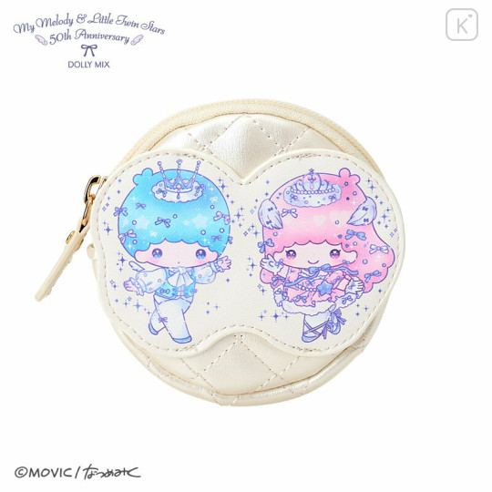 Japan Sanrio Coin Case - Little Twin Stars : Dolly Mix - 1
