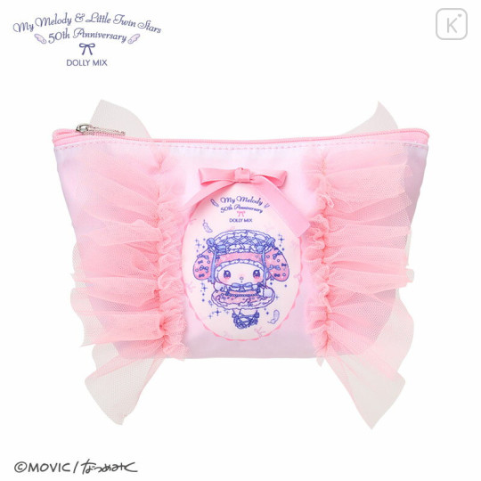 Japan Sanrio Boat-shaped Pouch - My Melody : Dolly Mix - 1
