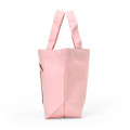 Japan Sanrio Applique Lunch Tote Bag - Marron Cream : 40th Anniversary Pink - 2