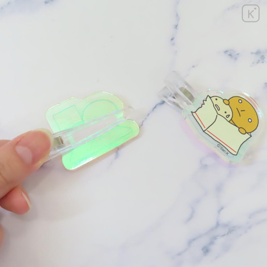 Japan San-X Aurora Acrylic Hair Clip - Kogepan : Friends - 2