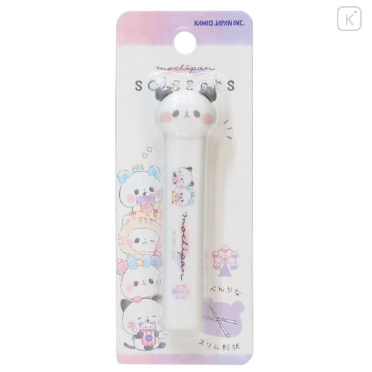 Japan Mochimochi Panda Stickyle Portable Scissors - Mochi Mochi Panda : Amusement Park Sweets - 3