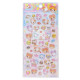 Japan Gold Foil Jewel Sticker - Ham Ham Cafe : Heisei Retro
