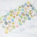 Japan Gold Foil Jewel Sticker - Bird Party - 2