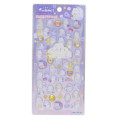 Japan 3D Gold Foil Jewel Sticker - Fuamii : Bunny Night Sky - 1