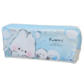 Japan Fuamii Pen Pouch Pencil Case - Bunny Blue Sky - 1