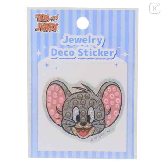 Japan Tom and Jerry Jewelry Deco Sticker - Tuffy : Happy Face - 1