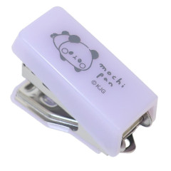 Japan Mochimochi Panda Mini Stapler - Light Purple