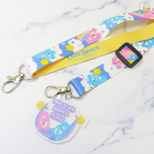 Japan Care Bears Neck Strap - Happy Place Rainbow - 2