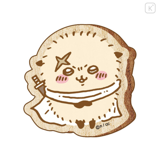 Japan Chiikawa Wood Badge - Rakko - 1