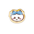 Japan Chiikawa Wood Badge - Hachiware : Face - 1