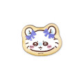 Japan Chiikawa Wood Badge - Momonga : Face - 1