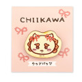 Japan Chiikawa Wood Badge - Shisa : Face - 4