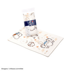 Japan Chiikawa Hand Towel - Hachiware & Kurimanju & Shisa : God