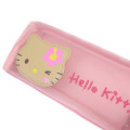Japan Sanrio Mesh Pen Pouch - Hello Kitty : Tan Swimsuit Party Y2K Tan Pink - 4