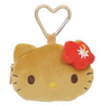 Japan Sanrio Mascot Coin Case - Hello Kitty : Tan Swimsuit Party - 1