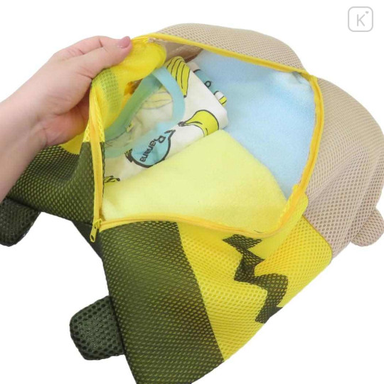 Japan Peanuts Multipurpose Travel Pouch - Peanuts : Charlie Brown Large Storage - 3