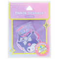 Japan Sanrio Waterproof Mobile Sticker Pack - Kuromi : Pop Street - 1