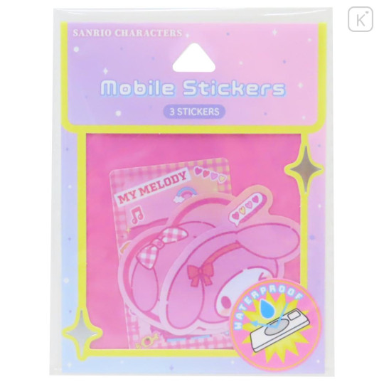 Japan Sanrio Waterproof Mobile Sticker Pack - My Melody : Pop Street - 1