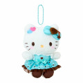 Japan Sanrio Original Mascot Holder - Hello Kitty : Chocolate Mint - 1