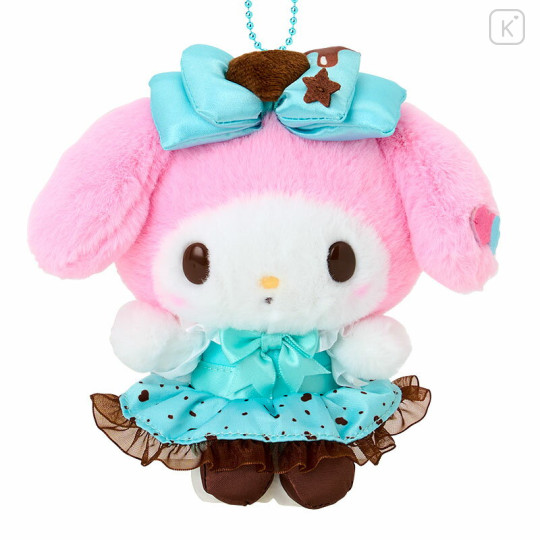 Japan Sanrio Original Mascot Holder - My Melody : Chocolate Mint - 2
