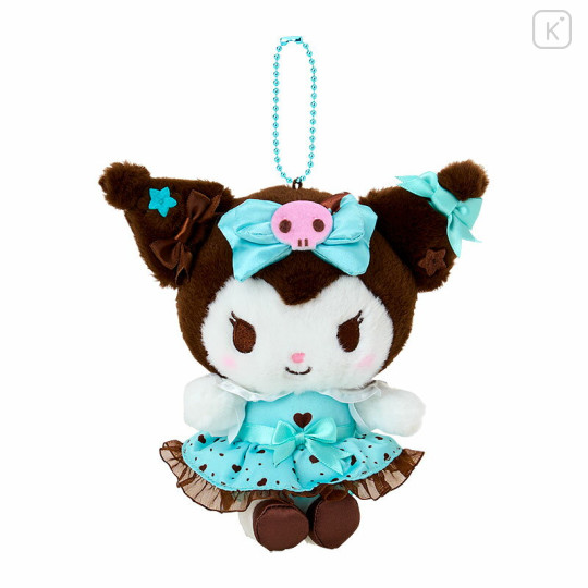 Japan Sanrio Original Mascot Holder - Kuromi : Chocolate Mint - 1