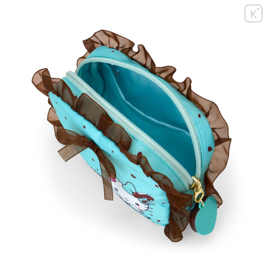 Japan Sanrio Original Pouch - Hello Kitty : Chocolate Mint - 3