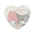 Japan Sanrio Heart Badge Set - My Melody 50th & Kuromi 20th Anniversary - 4