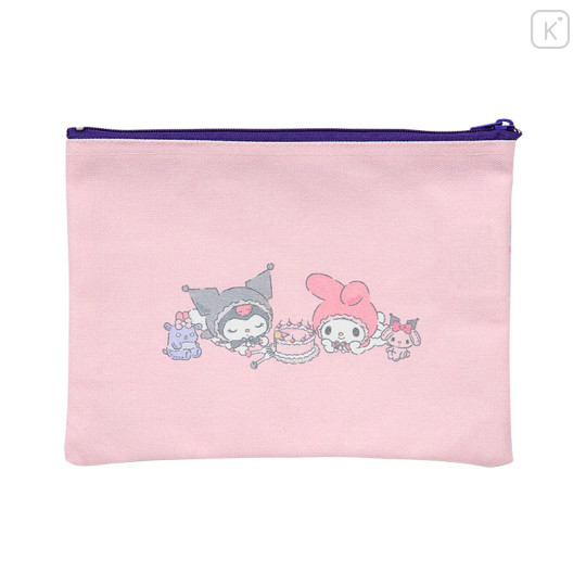 Japan Sanrio Flat Pouch - My Melody 50th & Kuromi 20th Anniversary - 2