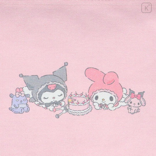 Japan Sanrio Flat Pouch - My Melody 50th & Kuromi 20th Anniversary - 4