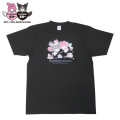 Japan Sanrio T-shirt - My Melody 50th & Kuromi 20th Anniversary Black - 1