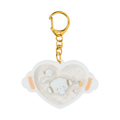 Japan Sanrio Shaka Shaka Keychain - Cogimyun : White