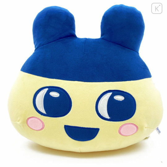 Japan Tamagotchi Die-cut Cushion - Mametchi : Happy Face - 1
