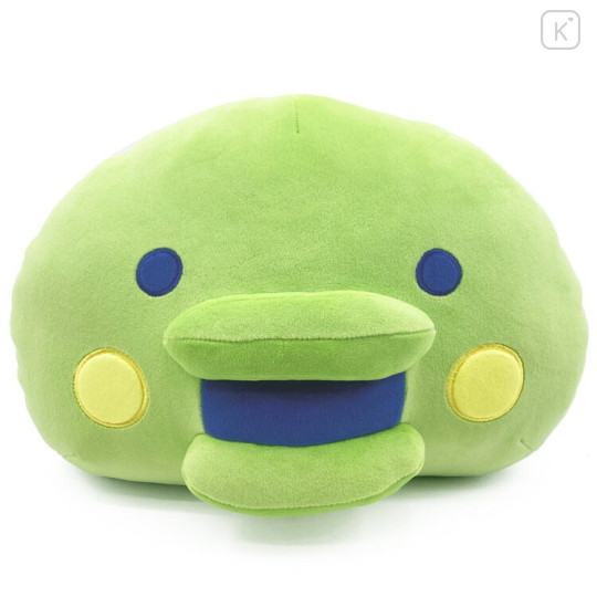 Japan Tamagotchi Die-cut Cushion - Kuchipatchi : Happy Face - 1