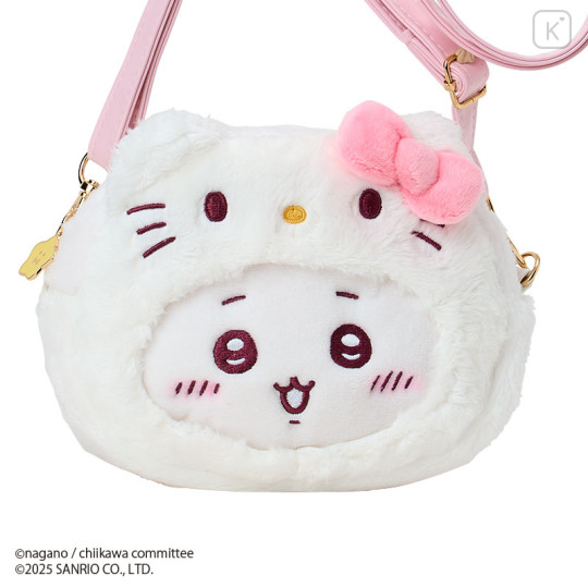 [Pre-order] Japan Chiikawa × Sanrio Pochette - Chiikawa & Hello Kitty - 2