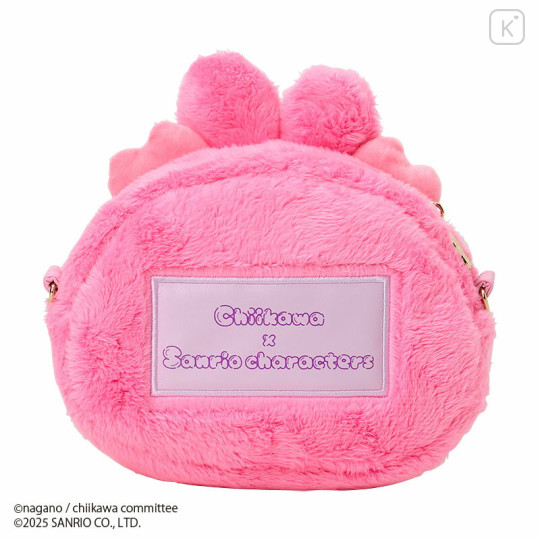 [Pre-order] Japan Chiikawa × Sanrio Pochette - Furuhonya Kani-chan & My Melody - 3