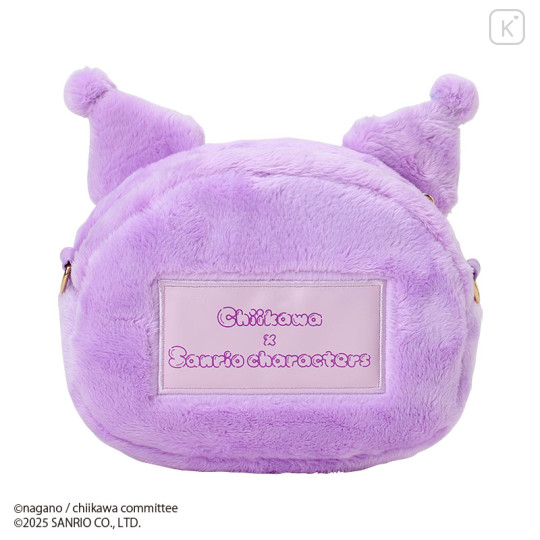 [Pre-order] Japan Chiikawa × Sanrio Pochette - Kuromi & Momonga - 3