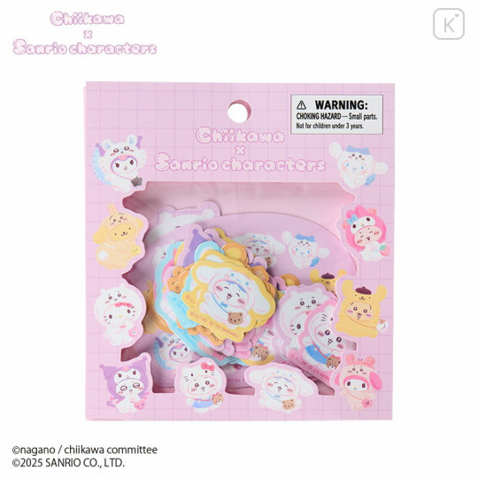 [Pre-order] Japan Chiikawa × Sanrio Sticker Pack - 1