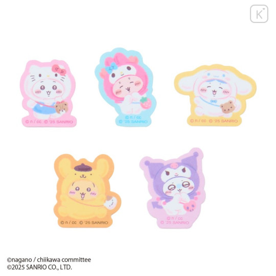 [Pre-order] Japan Chiikawa × Sanrio Sticker Pack - 3