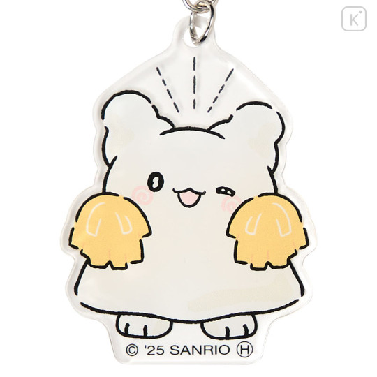 Japan Sanrio Acrylic Keychain - Hanamaruobake : Cheering - 2