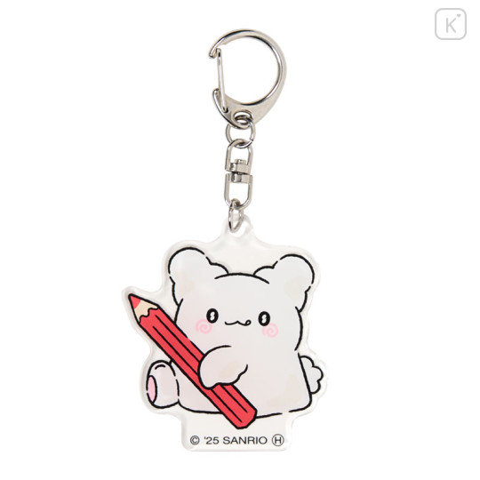 Japan Sanrio Acrylic Keychain - Hanamaruobake : Pencil - 1