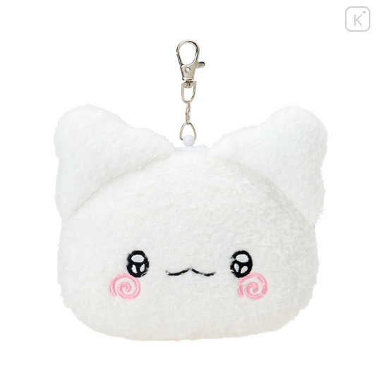 Japan Sanrio Softly Glowing Face Pass Case - Hanamaruobake : Sparkling - 1