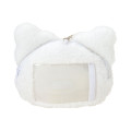 Japan Sanrio Softly Glowing Face Pass Case - Hanamaruobake : Sparkling - 2