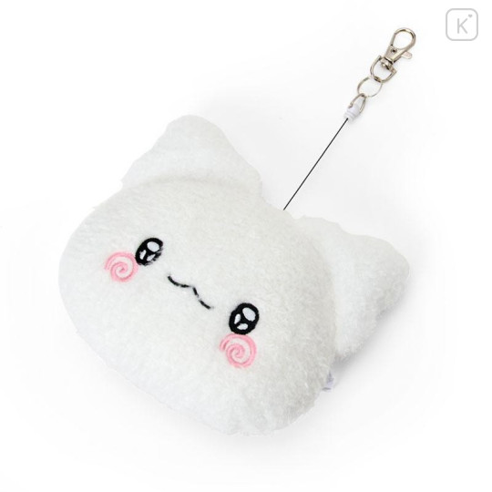Japan Sanrio Softly Glowing Face Pass Case - Hanamaruobake : Sparkling - 4
