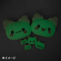 Japan Sanrio Softly Glowing Face Pass Case - Hanamaruobake : Sparkling - 5