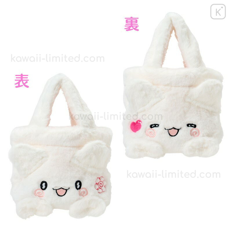 トートバッグ MOLLIOLLI Kitty Rabbit Ecofur Mini Bag 3C MW4WBG06XVAFF ☆MOLLIOLLI☆送料込☆韓国☆大人気☆KEETY RABBIT fur mini bag