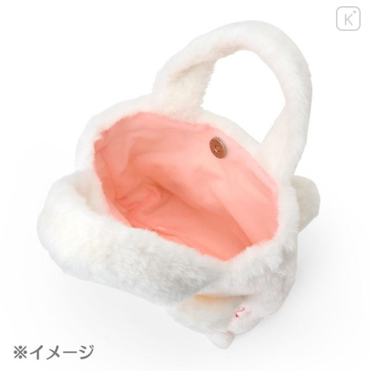 Japan Sanrio Mini Tote Bag - Hanamaruobake : Cherry - 4