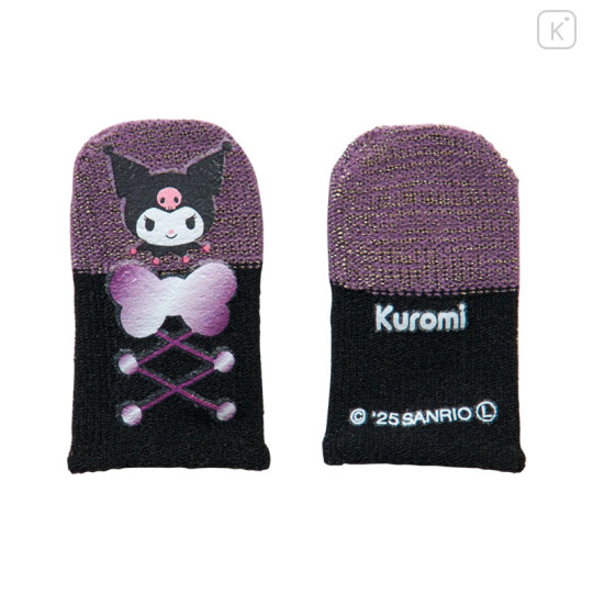 Japan Sanrio Gaming Finger Sleeves Set - Kuromi - 2