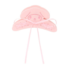 Japan Sanrio Hair Clip - My Melody : Stylish Ribbon