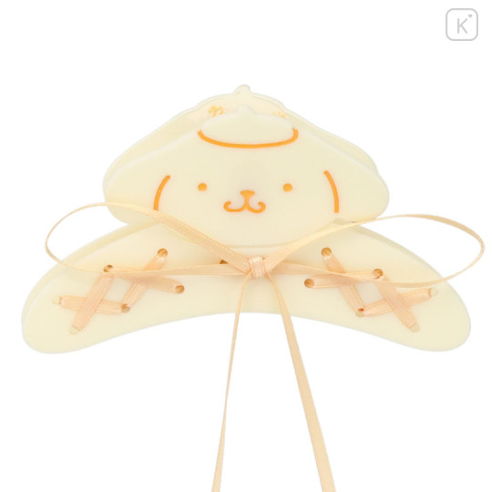 Japan Sanrio Hair Clip - Pompompurin : Stylish Ribbon - 2