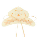 Japan Sanrio Hair Clip - Pompompurin : Stylish Ribbon - 2